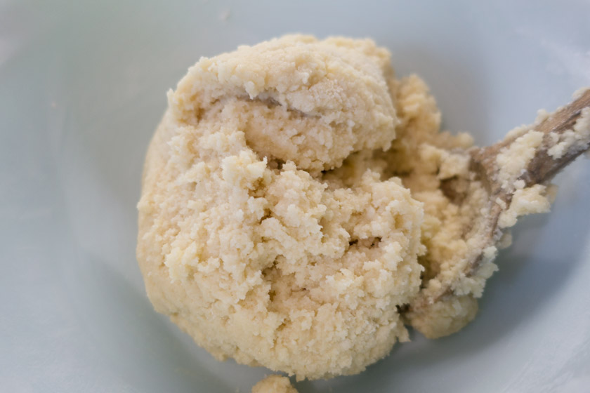 Ball of biscuit dough