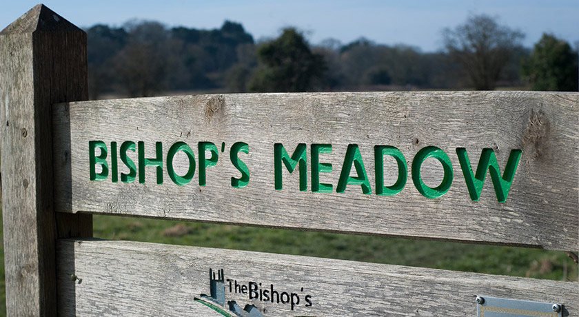 Bishop's Meadow Trust sign