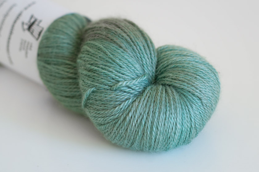 Sage green wool