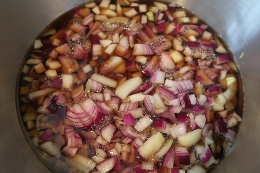 Onions in vinegar
