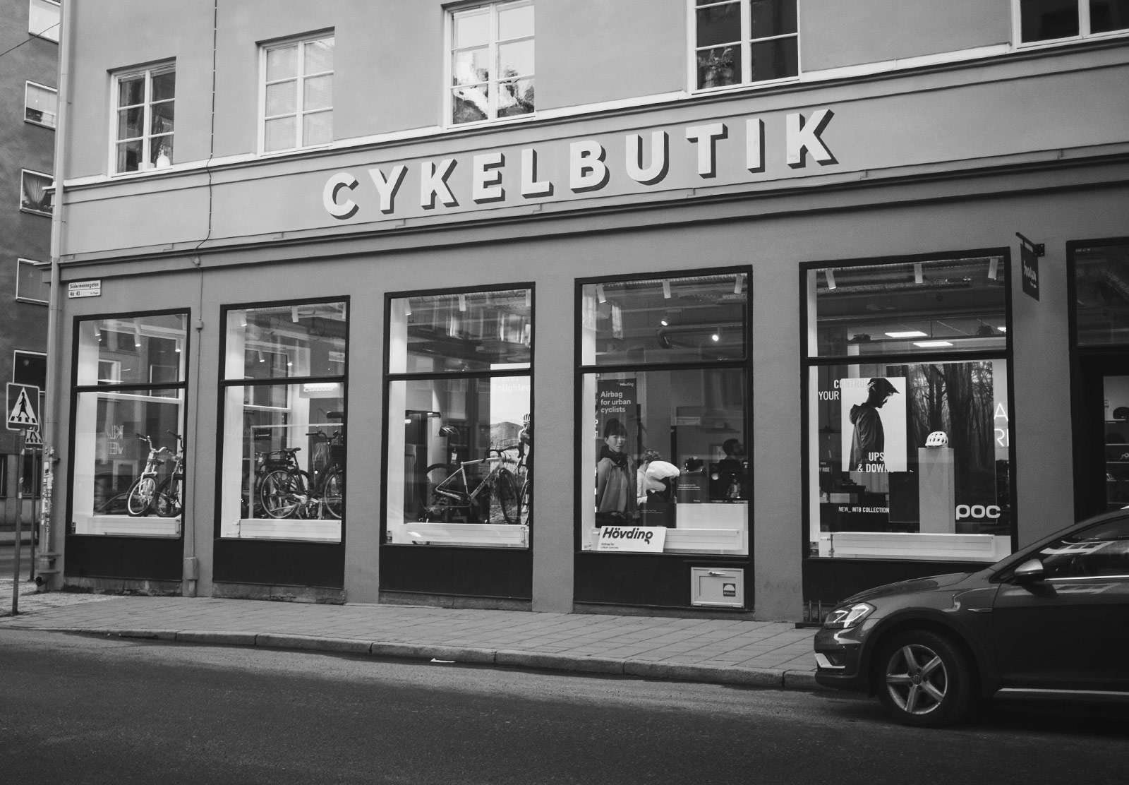 Cykelbutik sign