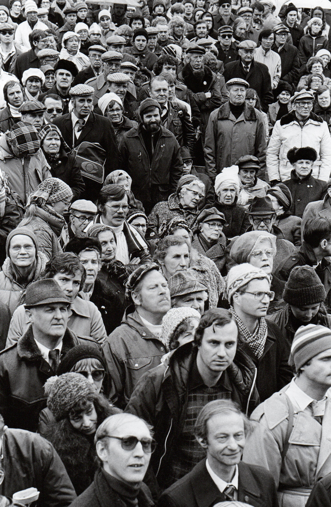 People in a crowd