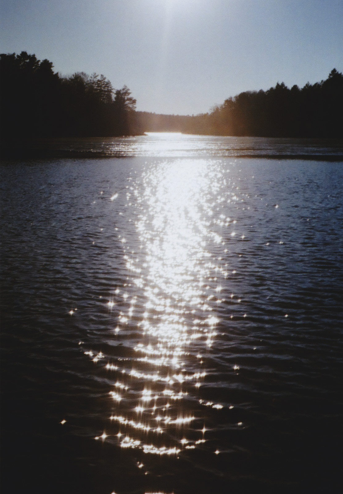 Sunshine on lake