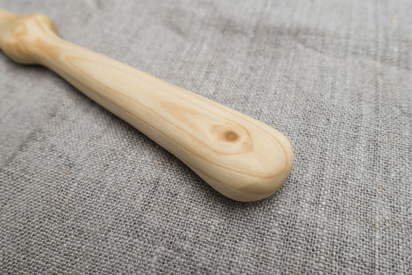 Wooden knife handle